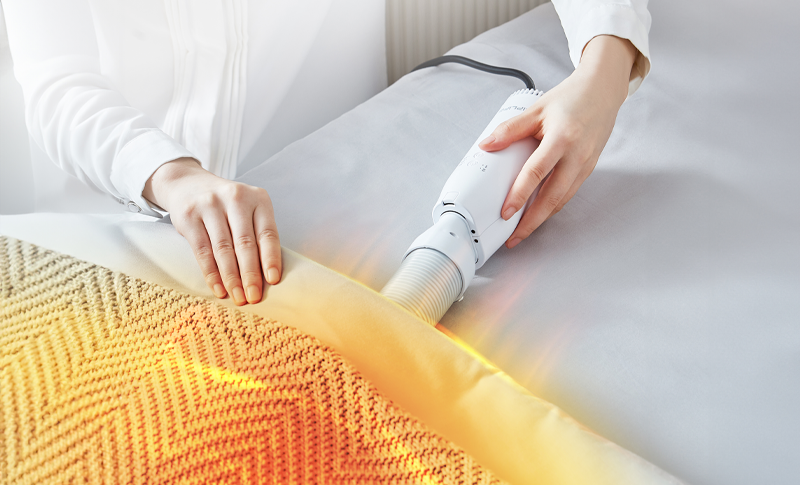 ユニモア コンパクト乾燥機 3kg AERO DAISY HMDJP300HCW 布団、衣類